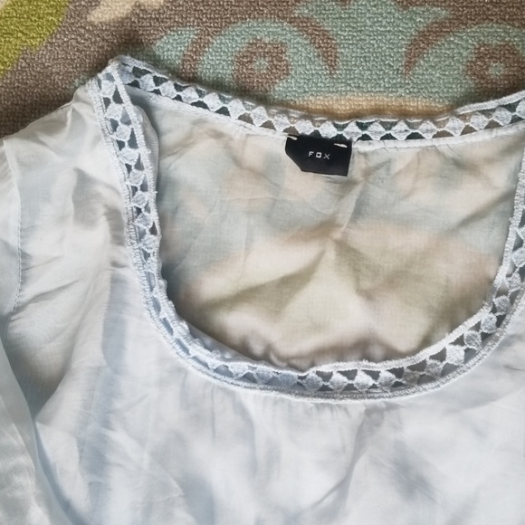 Fox sky blue boho with cami under long sleeve - Picture 6 of 8